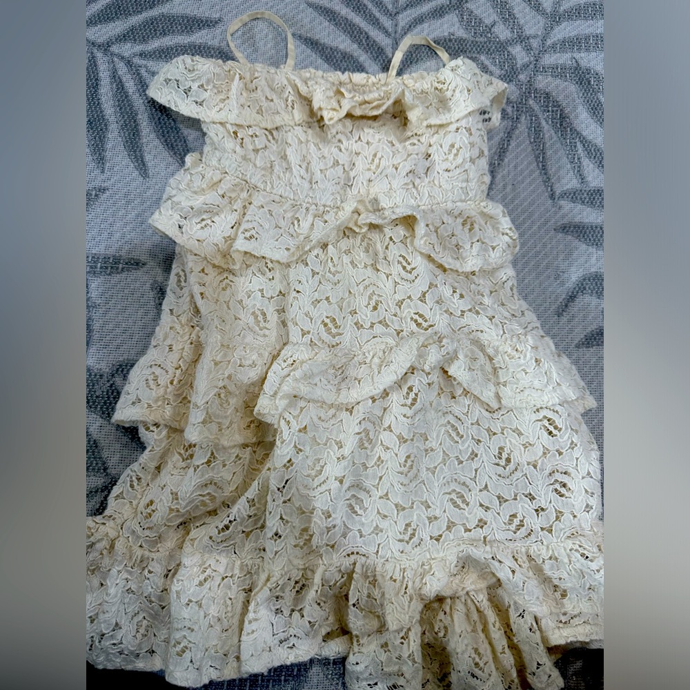 Ivory tier dress baby gap size 3